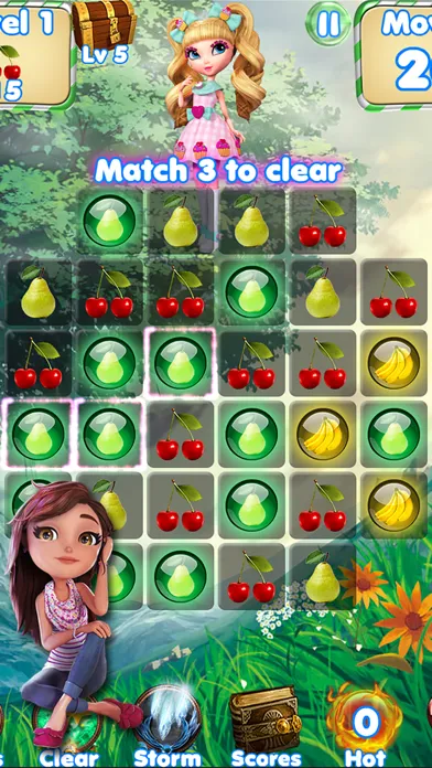 Screenshot di Fruit Candy Puzzle: Kids games and games for girls