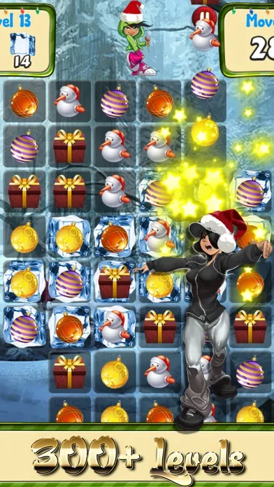 Candy Christmas Countdown! - The puzzle game to play while waiting for presents Screenshots