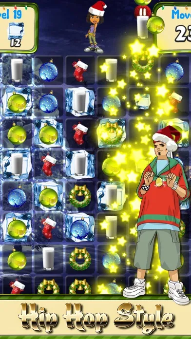 Candy Christmas Countdown! - The puzzle game to play while waiting for presents Screenshots