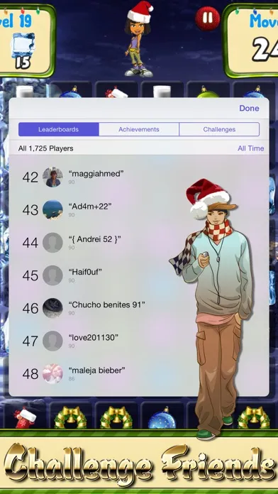 Candy Christmas Countdown! - The puzzle game to play while waiting for presents Screenshots