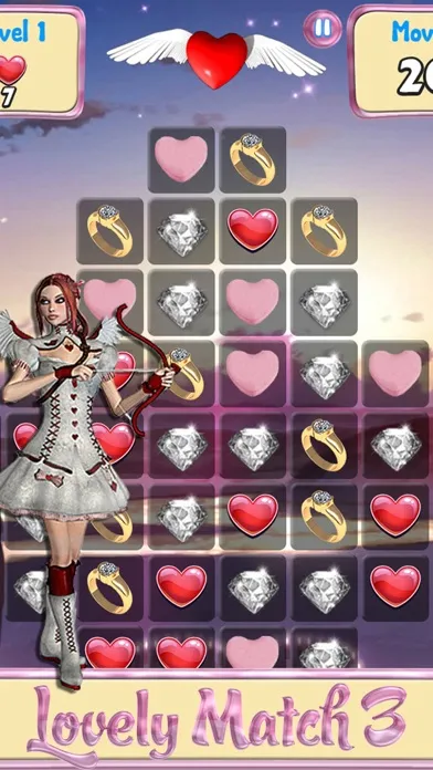 Valentine Crush - Match the Hearts Screenshots