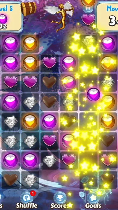 Valentine Crush - Match the Hearts Screenshots