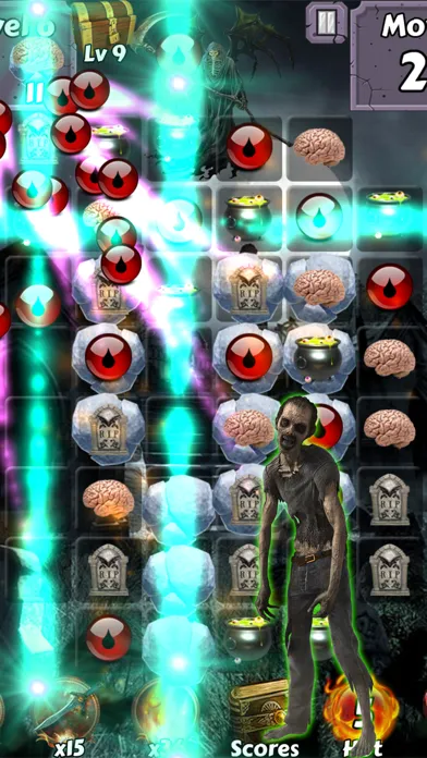 Capturas de pantalla de Zombie Mania Halloween World - Free puzzle games for trick or treat