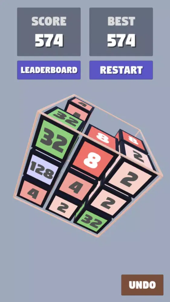 2048 3D - The Cube應用截圖