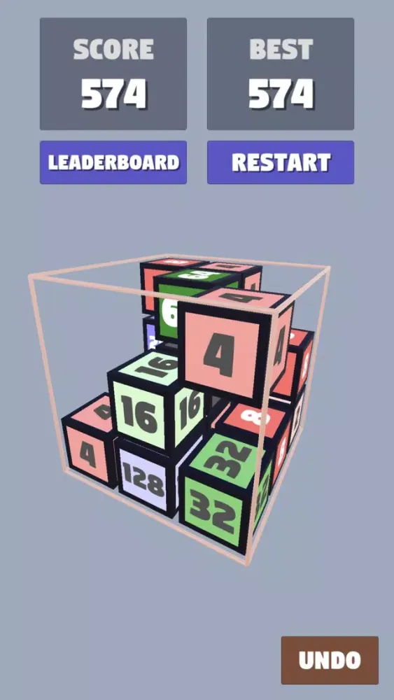 2048 3D - The Cube應用截圖