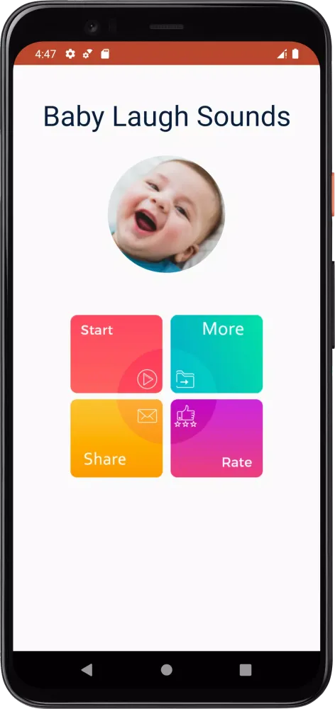 Captures d'écran de Baby Laugh Sounds