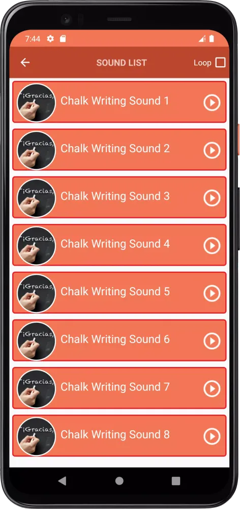 Chalk Writing Sounds スクリーンショット