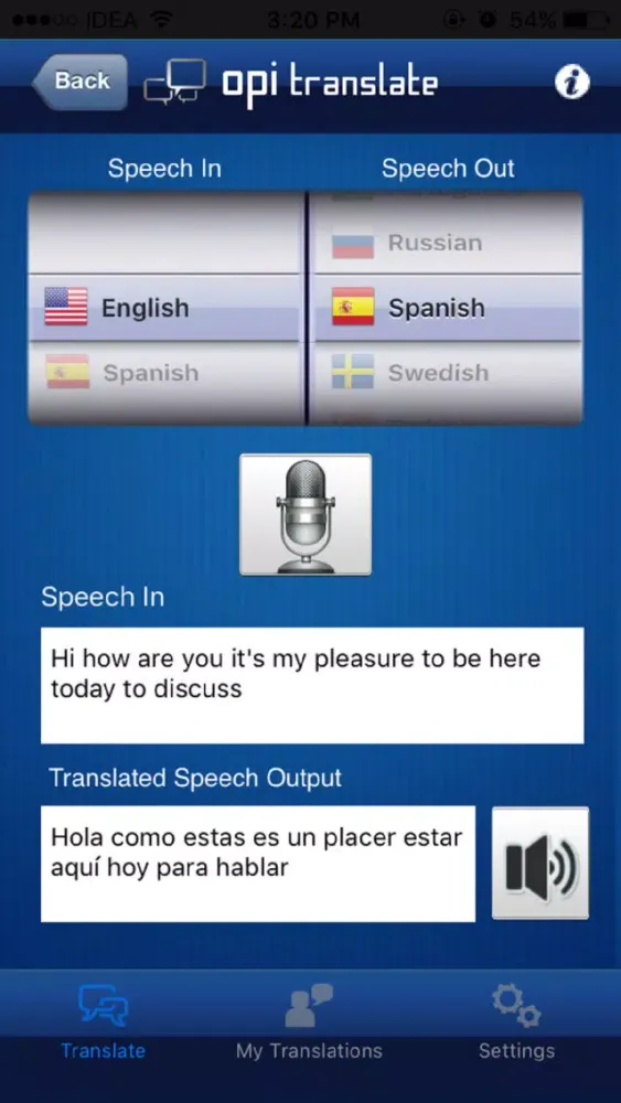 تصاویر OPI Translate 2.0