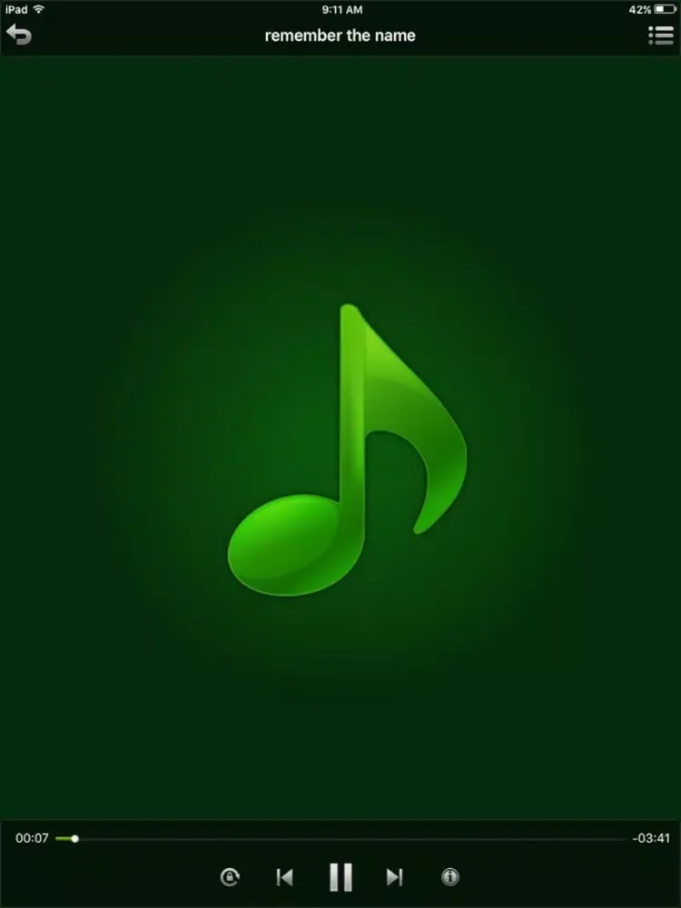 Capturas de tela do AcePlayer Plus iPad 