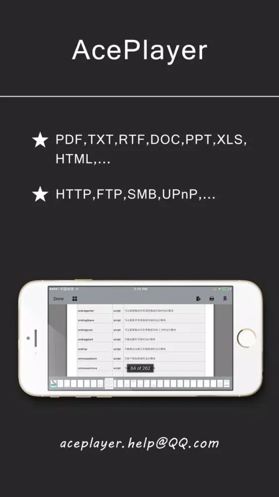 Capturas de tela do AcePlayer Plus
