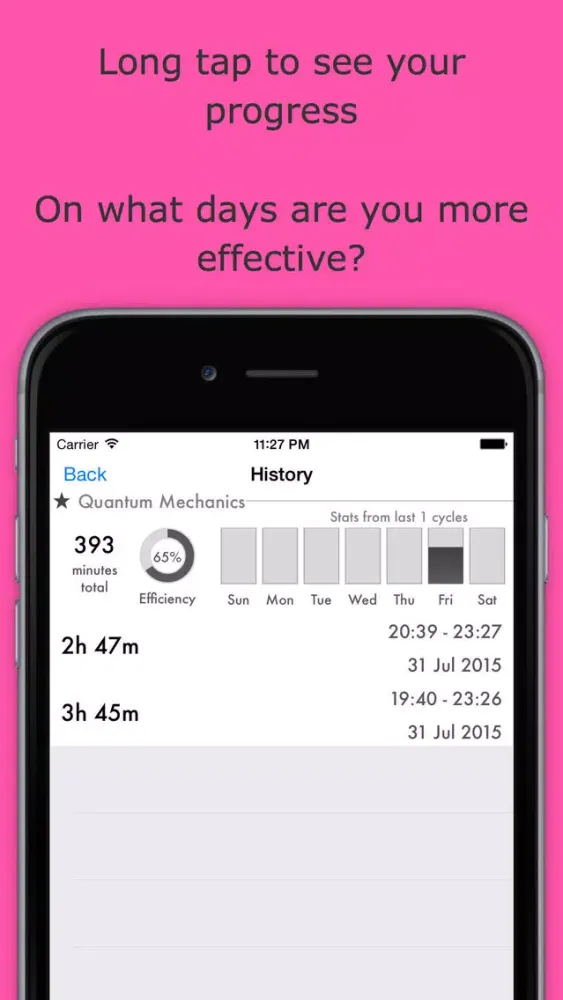 Systematic - Set goals, track time & build habits Screenshots