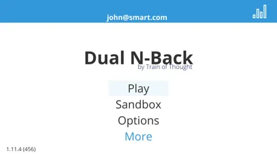 Dual N-Back - Train of Thought স্ক্রিনশট