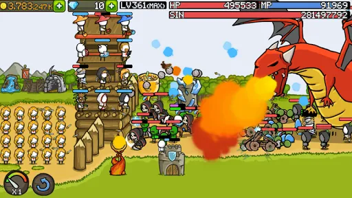 Ảnh chụp màn hình của Grow Castle - Tower Defense