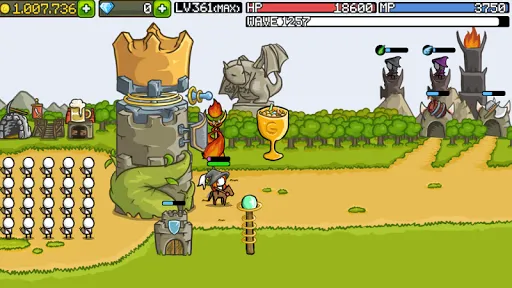 Ảnh chụp màn hình của Grow Castle - Tower Defense