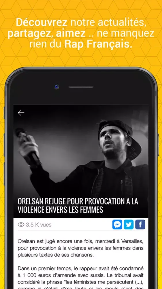 Rap Français স্ক্রিনশট
