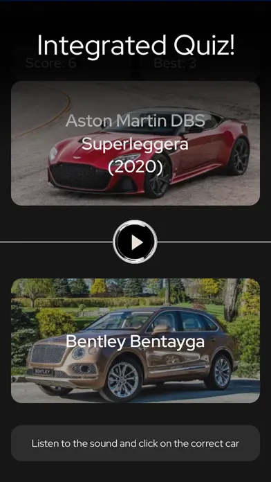 Tangkapan layar Car sounds+