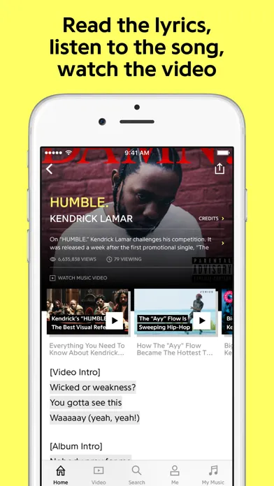 Genius: Song Lyrics Finder 스크린샷