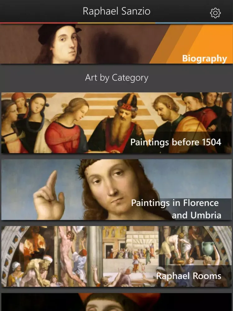 صور Raphael Works: Virtual Museum & Art Gallery iPad 