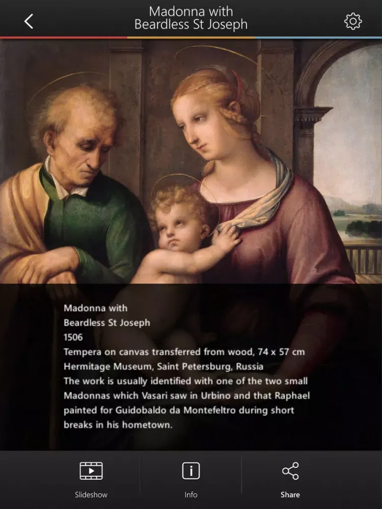 صور Raphael Works: Virtual Museum & Art Gallery iPad 