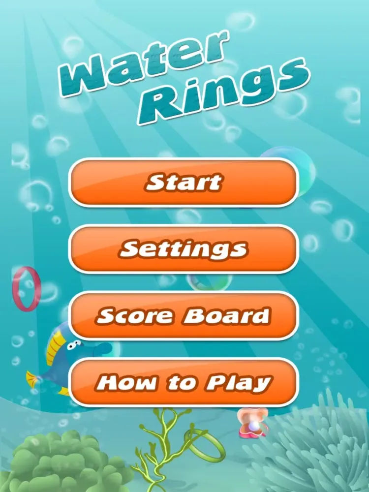 Ảnh chụp màn hình của Water Bubble Rings iPad 