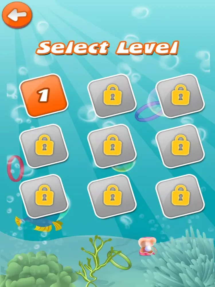 Ảnh chụp màn hình của Water Bubble Rings iPad 