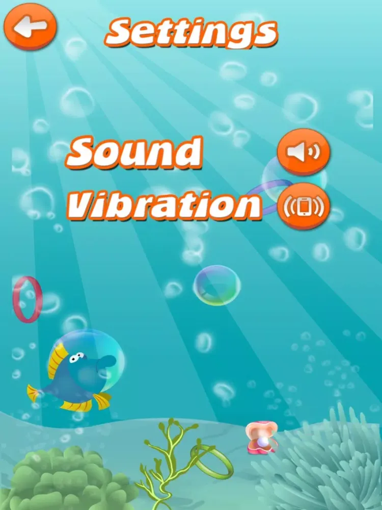 Ảnh chụp màn hình của Water Bubble Rings iPad 