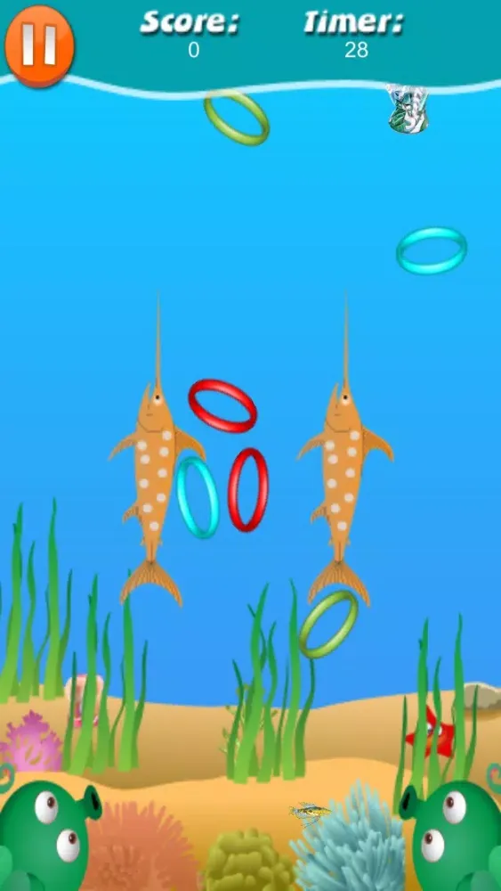 Ảnh chụp màn hình của Water Bubble Rings