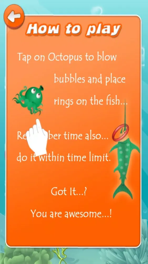 Ảnh chụp màn hình của Water Bubble Rings
