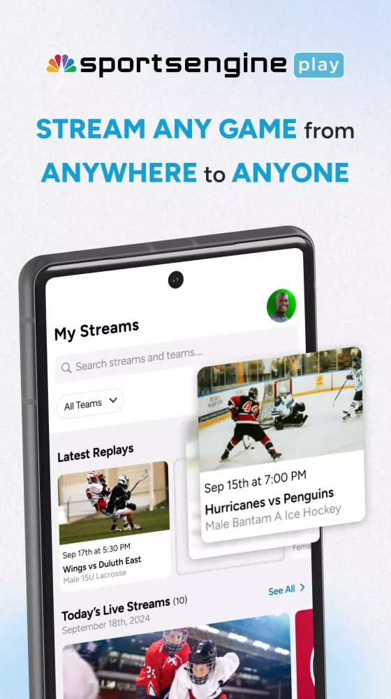 Скриншоты SportsEngine Play