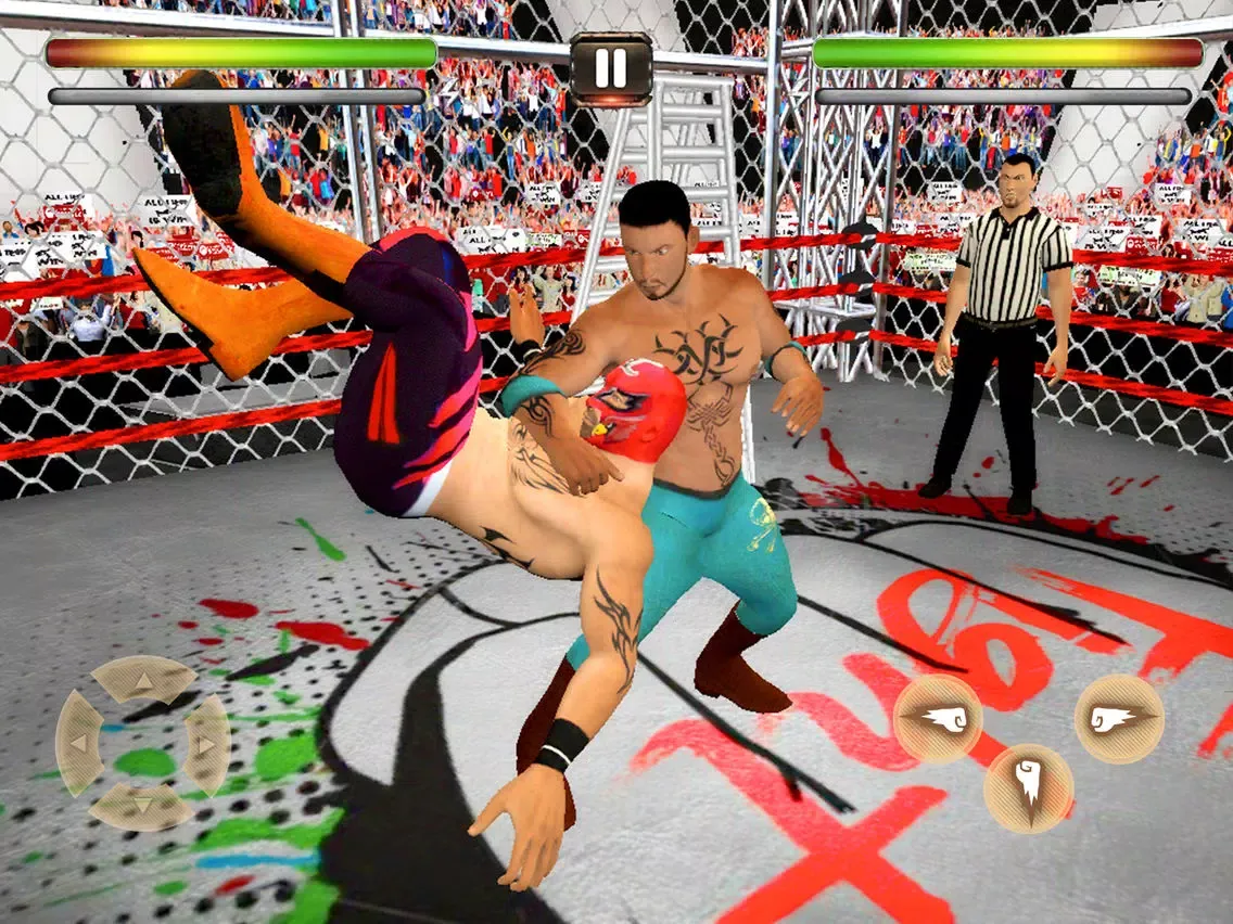 Capturas de tela do Wrestling Rebellion 2K18™ iPad 