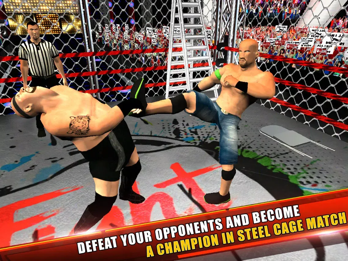 Capturas de tela do Wrestling Rebellion 2K18™ iPad 