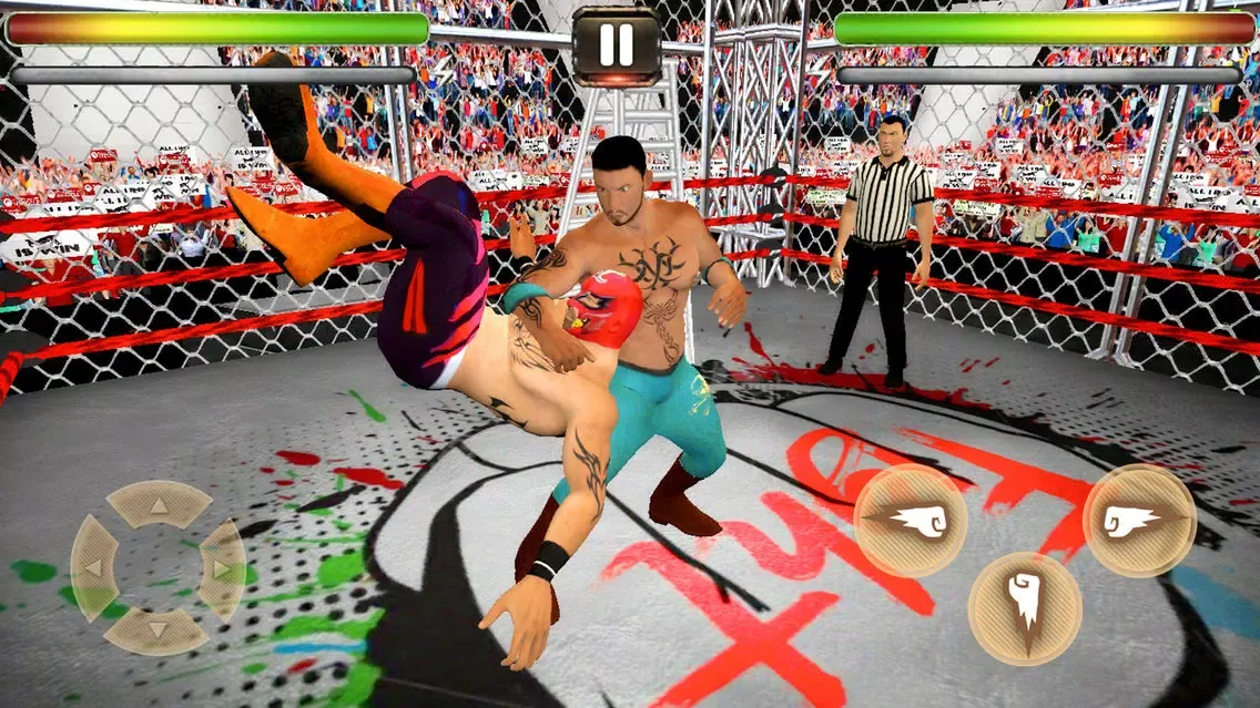 Capturas de tela do Wrestling Rebellion 2K18™