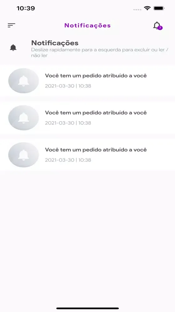 Capturas de pantalla de Rapidex - Entregador