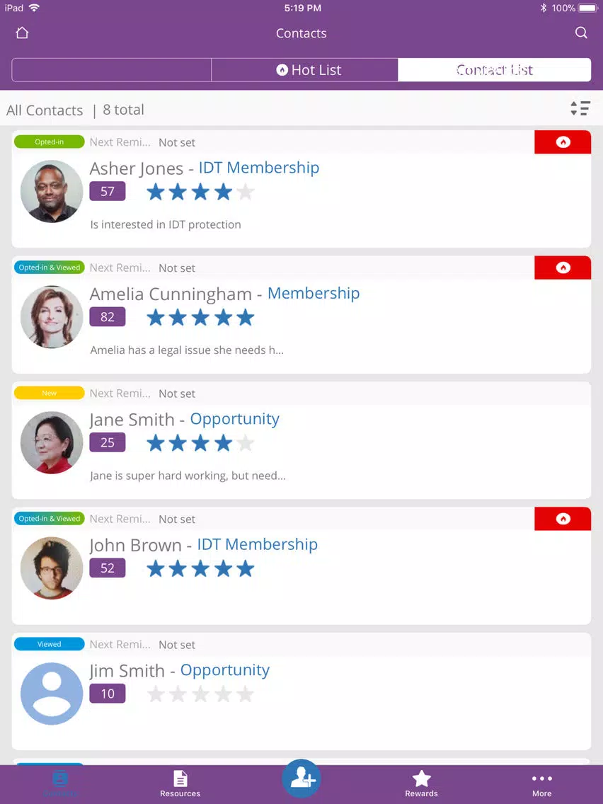 Prospect by LegalShield iPad  Screenshots