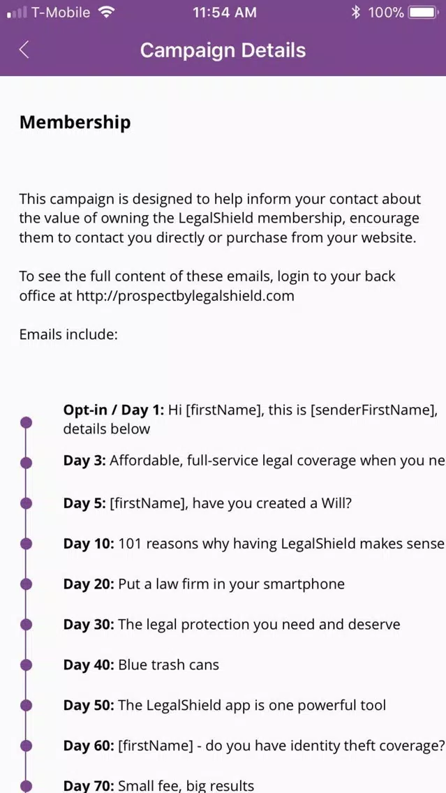 Prospect by LegalShield Screenshots