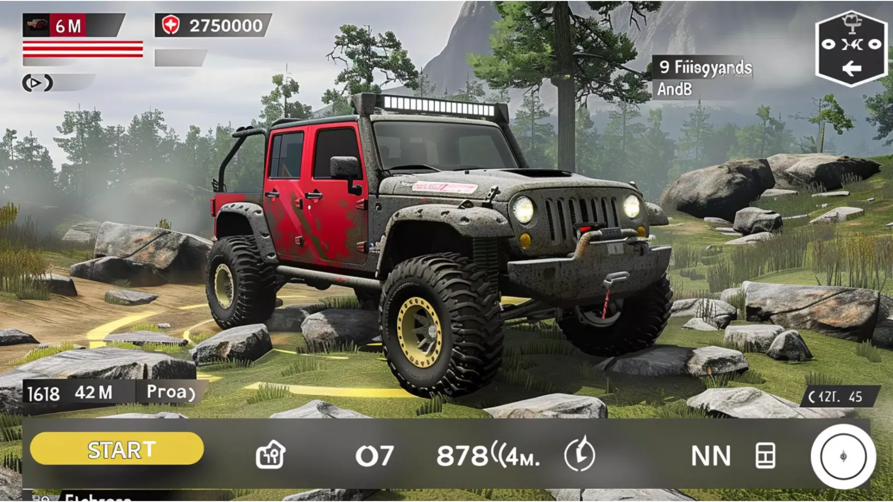 Monster Truck Mud Games سکرین شاٹس
