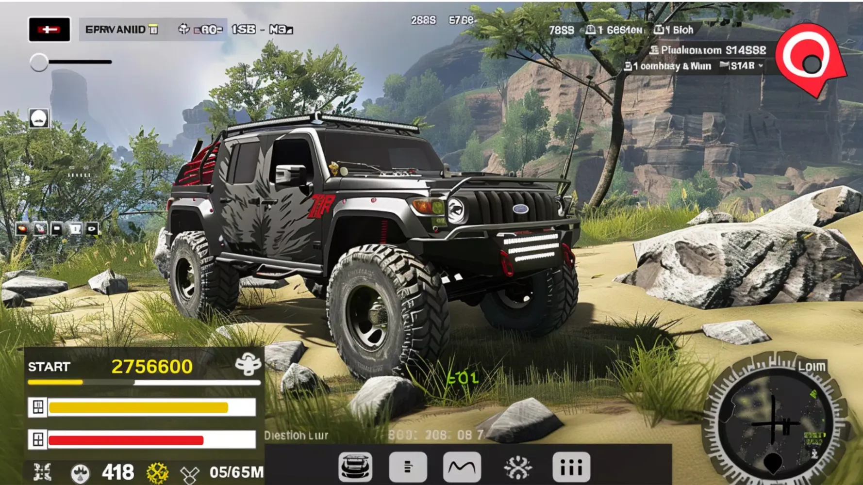 Monster Truck Mud Games سکرین شاٹس