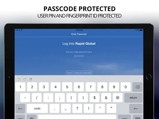 Rapid Admin iPad  Screenshots