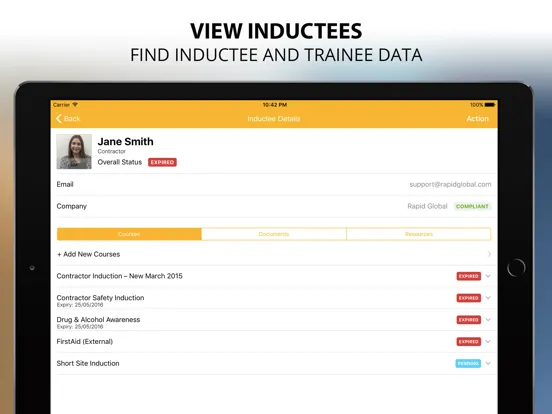 Rapid Admin iPad  Screenshots