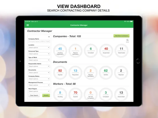 Rapid Admin iPad  Screenshots