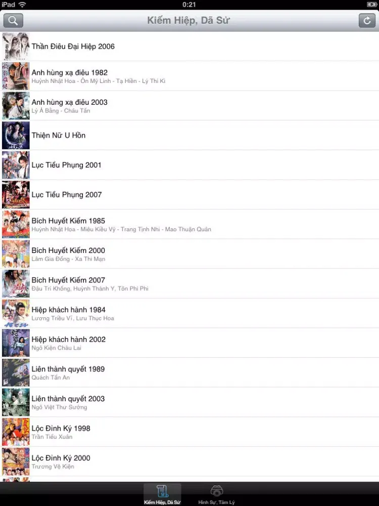 Phim TH iPad  سکرین شاٹس