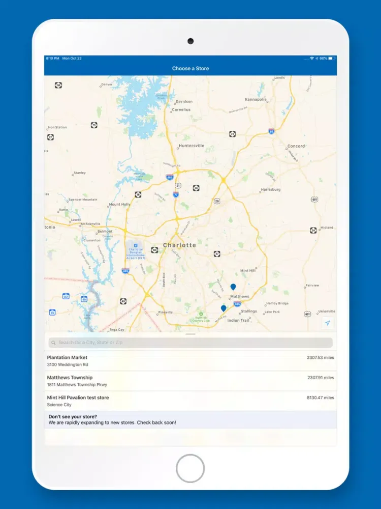 Capturas de pantalla de Kroger Fresh iPad 