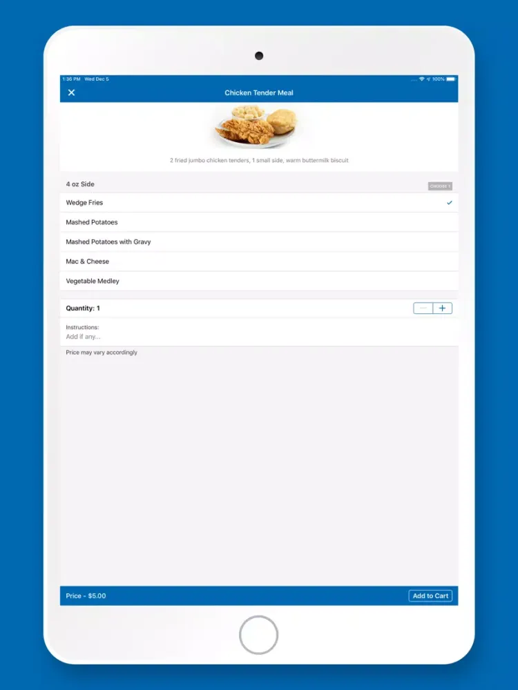 Capturas de pantalla de Kroger Fresh iPad 