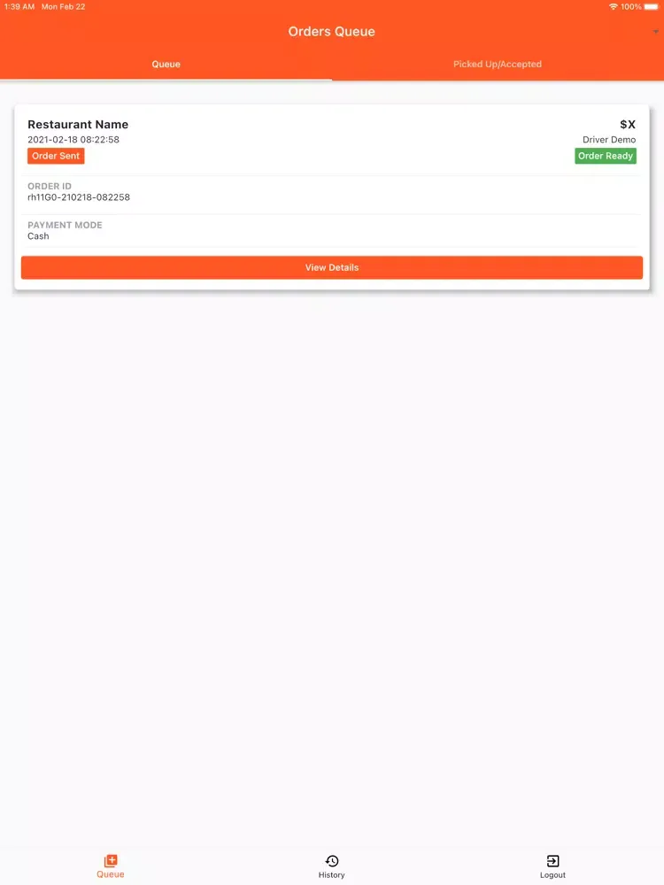 RapidOS Driver iPad 应用截图