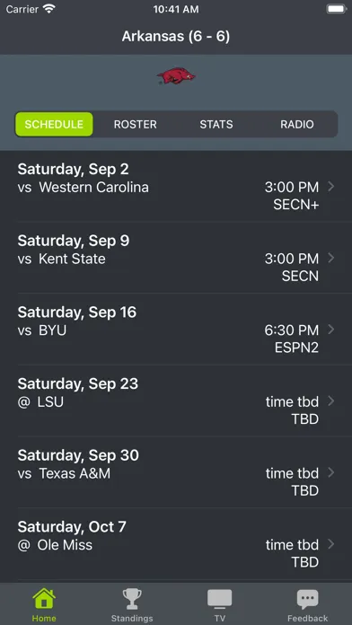 تصاویر Arkansas Football Schedules