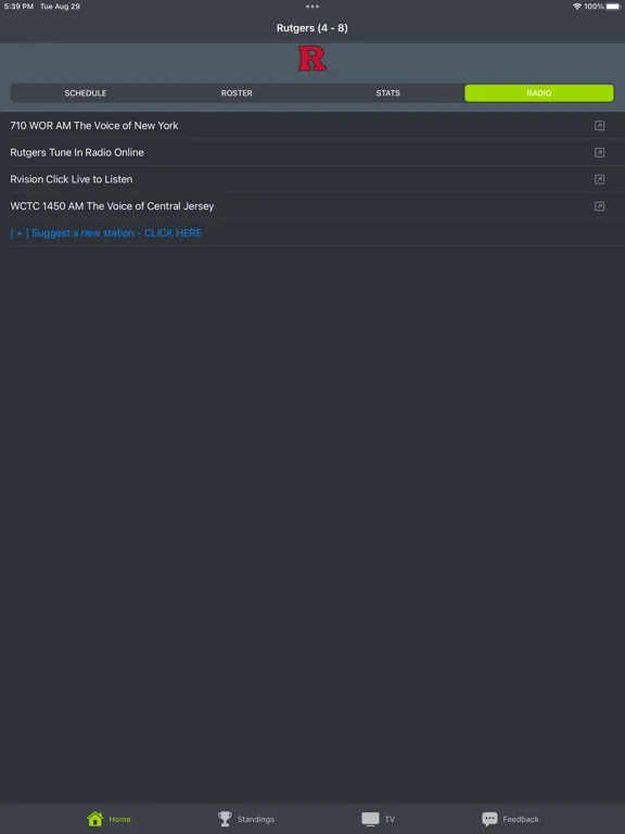 تصاویر New Brunswick Football iPad 