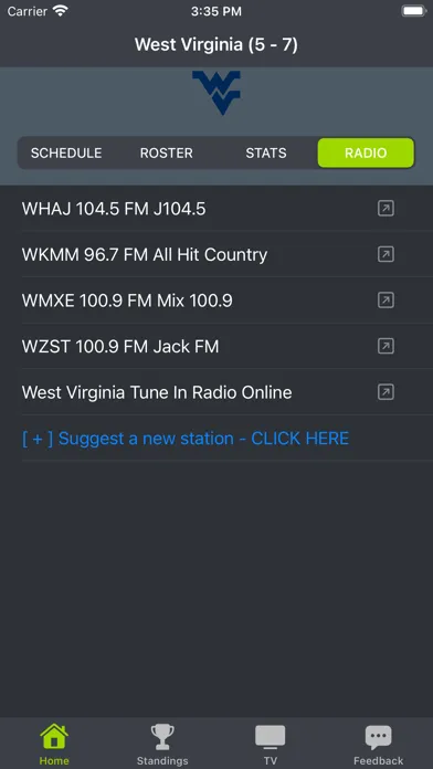 West Virginia Football应用截图