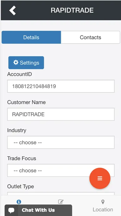 ภาพหน้าจอของ Rapidtrade Bishop