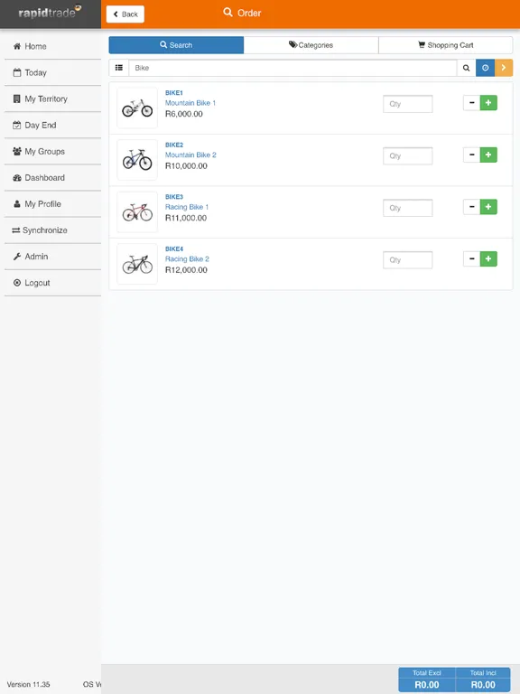 Скриншоты Rapidtrade Knight iPad 