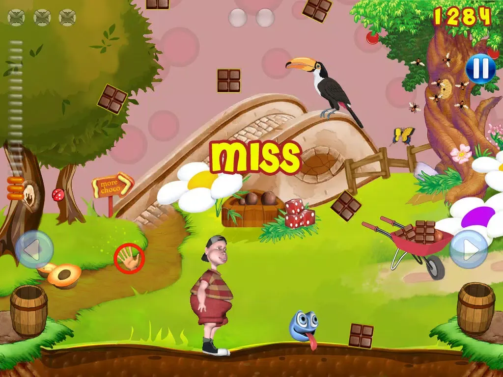 Barney In Chocoland Free iPad  स्क्रीनशॉट